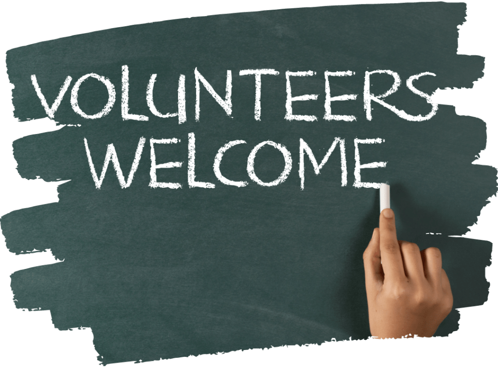 Volunteers Welcome